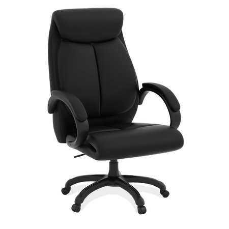 OFFICESOURCE Sierra Collection Executive High Back with Black Frame 10311ABK
